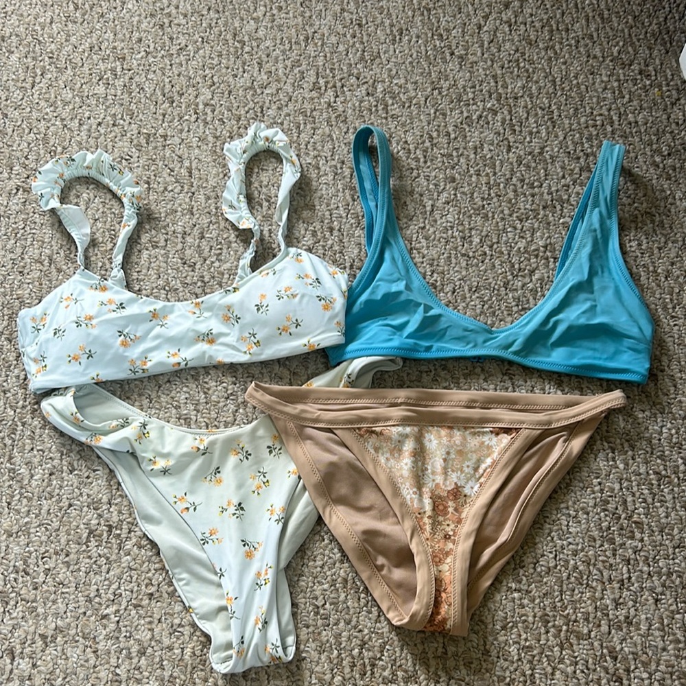Bundle of two good condition aerie bikinis